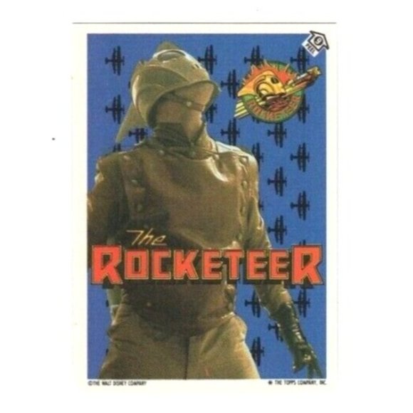 4 Vintage Topps The Rocketeer The Walt Disney Company Trading Cards Sticker 1065 - Picture 4 of 10